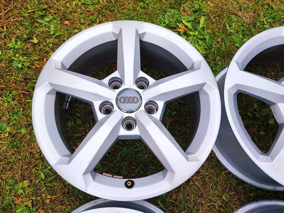Audi/Ауди; Фолксваген/VW - 16 цола 5x112; 4 бр. оригинални лети джанти