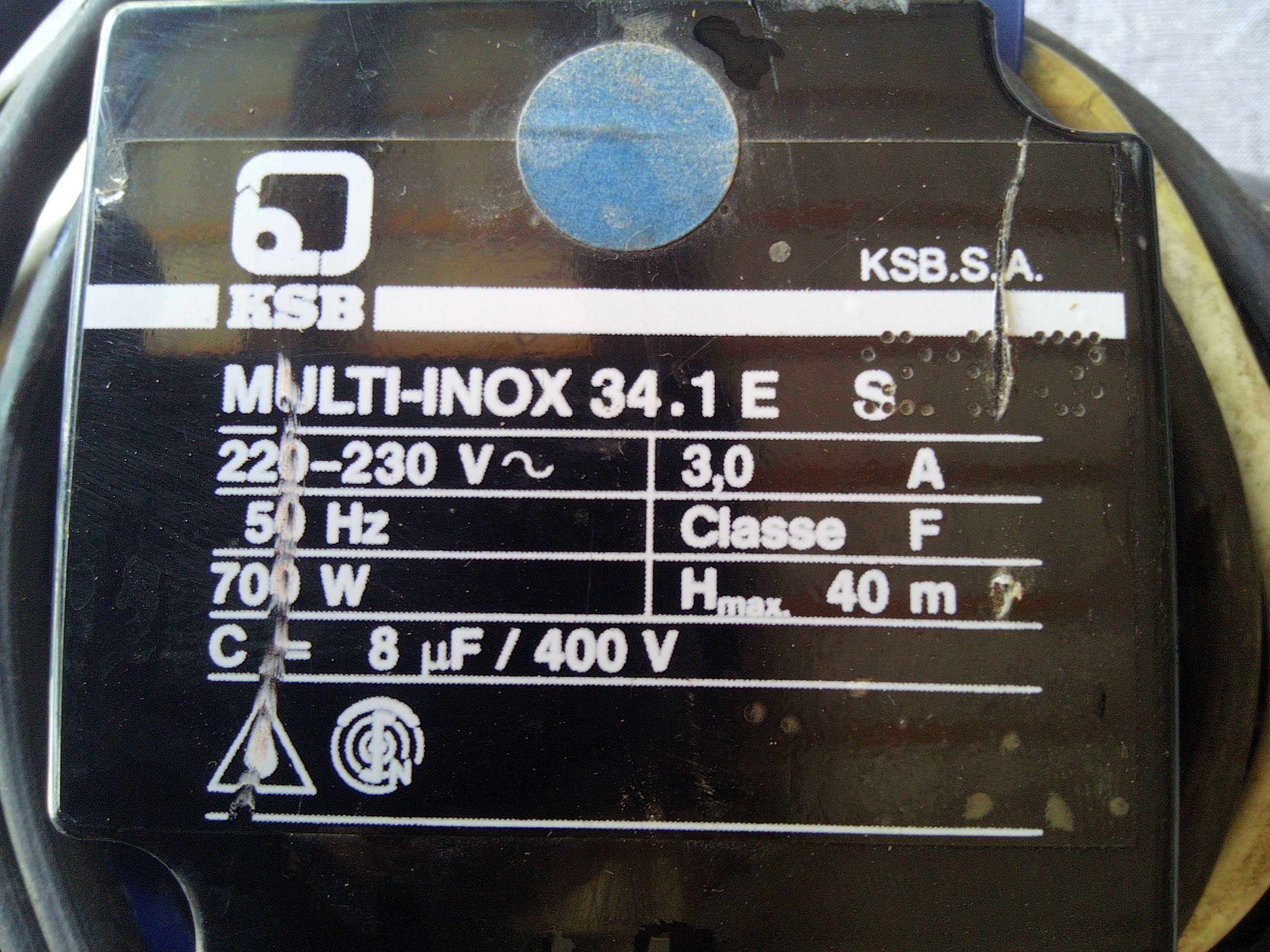 Pompa de apa etajata inox , udat irigat