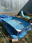 Piscină cadru metalic 1,5x2,3m cu pompă de recirculare