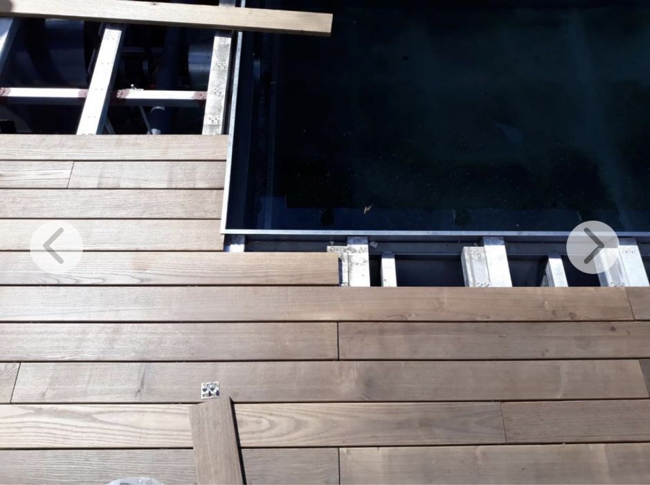 Deck terasa frasin termotratat