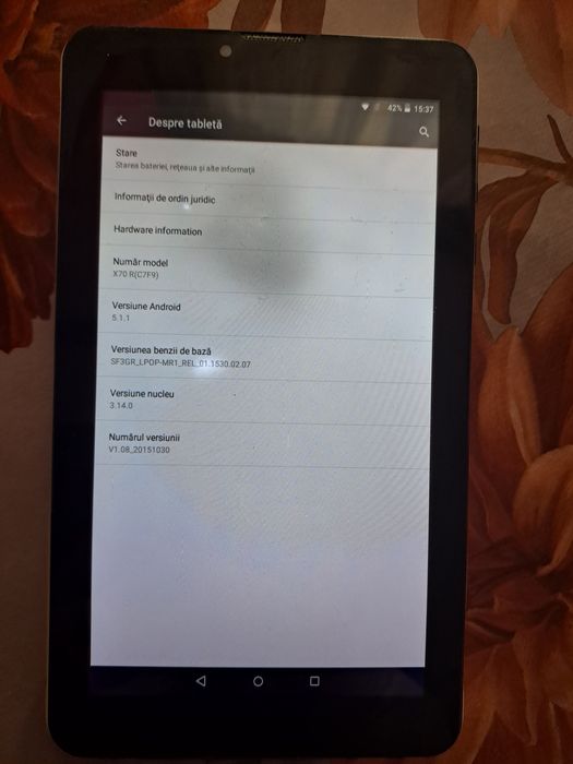 Vând tabletă funcțională