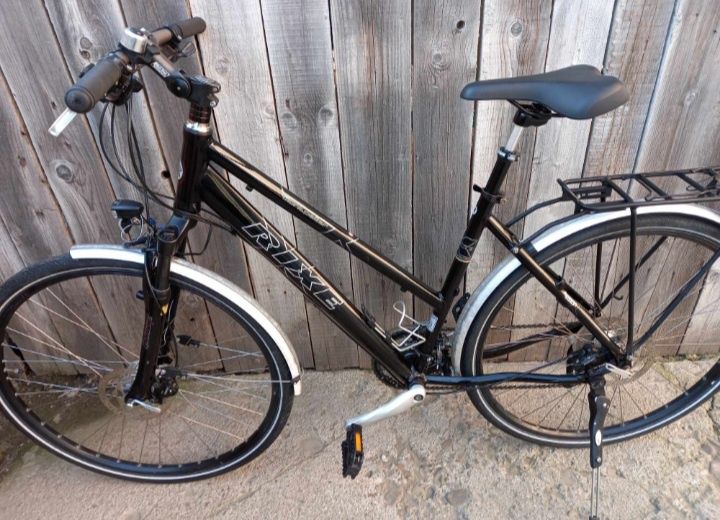 Bicicletă unisex RIXE ca nouă pe 28 hidraulică cadru aluminiu full