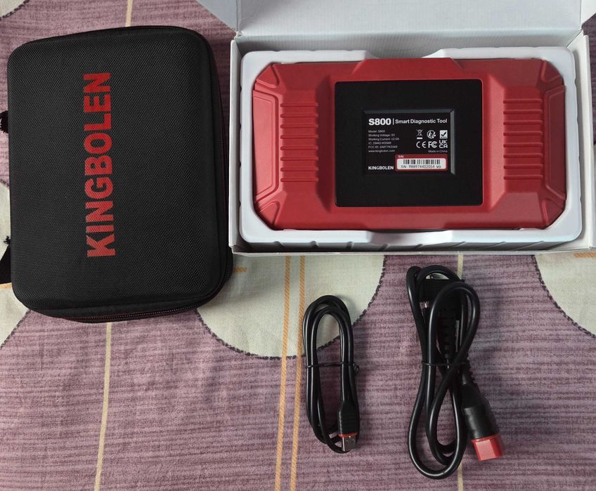 Tester auto Kingbolen S800,autovin,free update,4 sisteme,15 reseturi