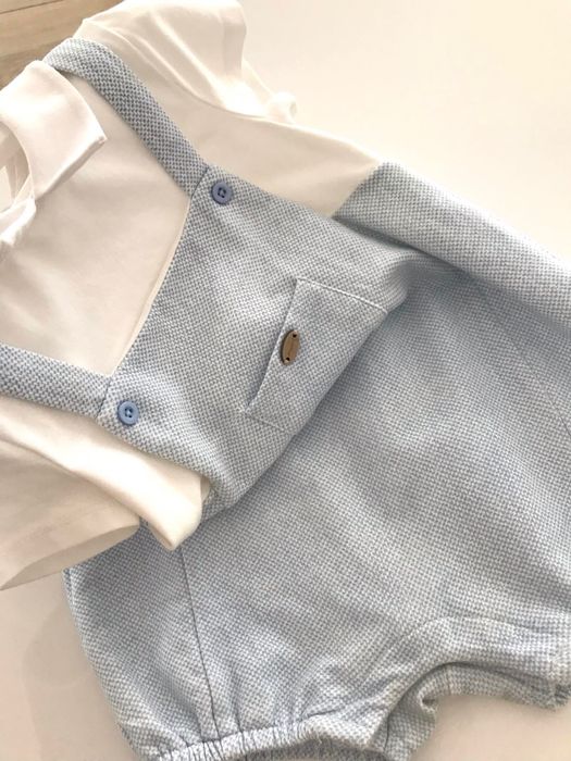 Salopeta elegantă bebe baiat Mayoral 12 luni