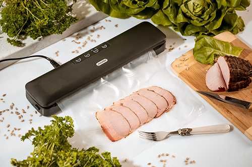 Aparat de vidat alimente, Mesko MS 4492, 95 W, 2 moduri, negru