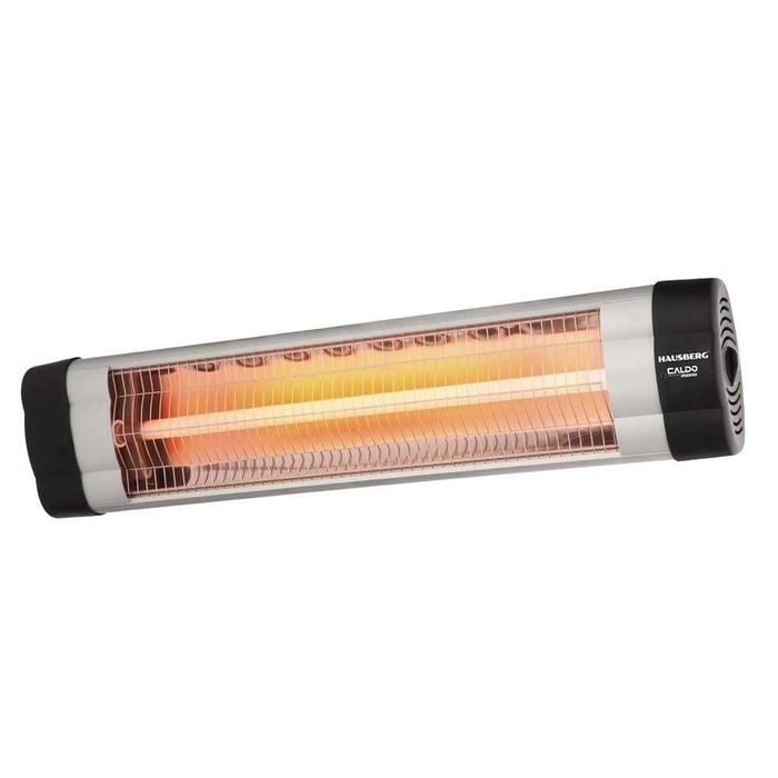 Radiator electric cu infrarosu Hausberg HB-8551AL, 2500W, 1 tub quartz