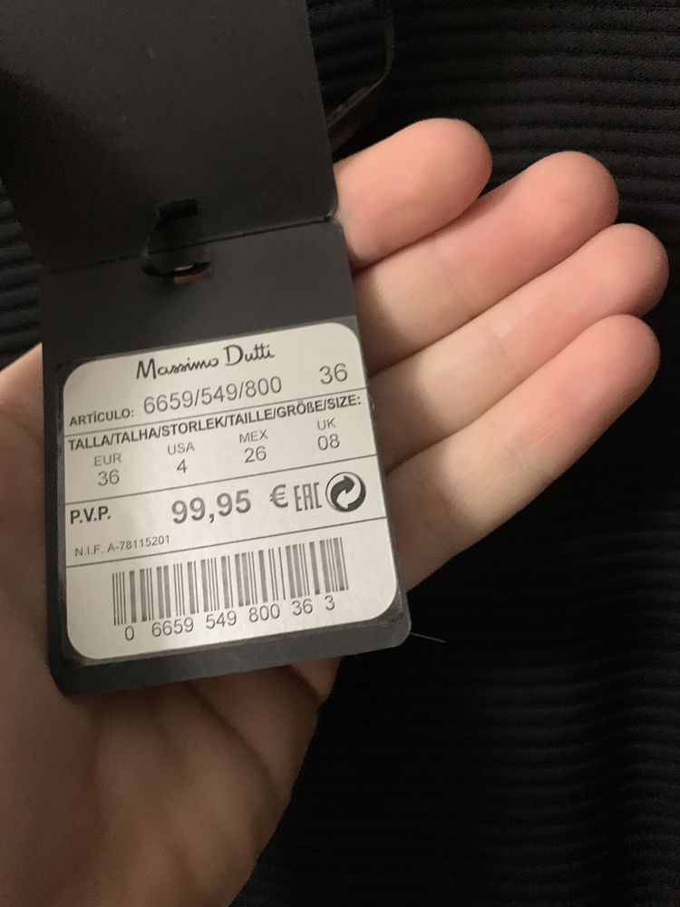 Дамска чисто нова рокля Massimo Dutti