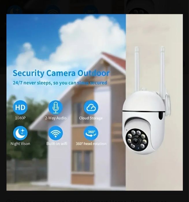 Wifi камера за вътрешна и външна употреба