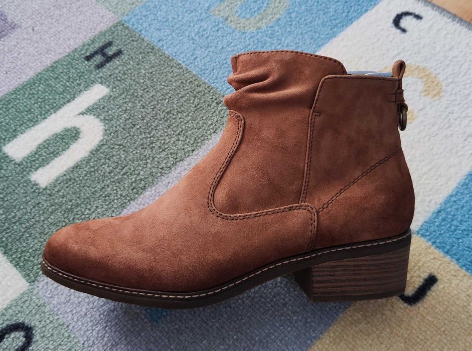 TAMARIS bootie 1-25329-25 Camel 310 women – Женски боти