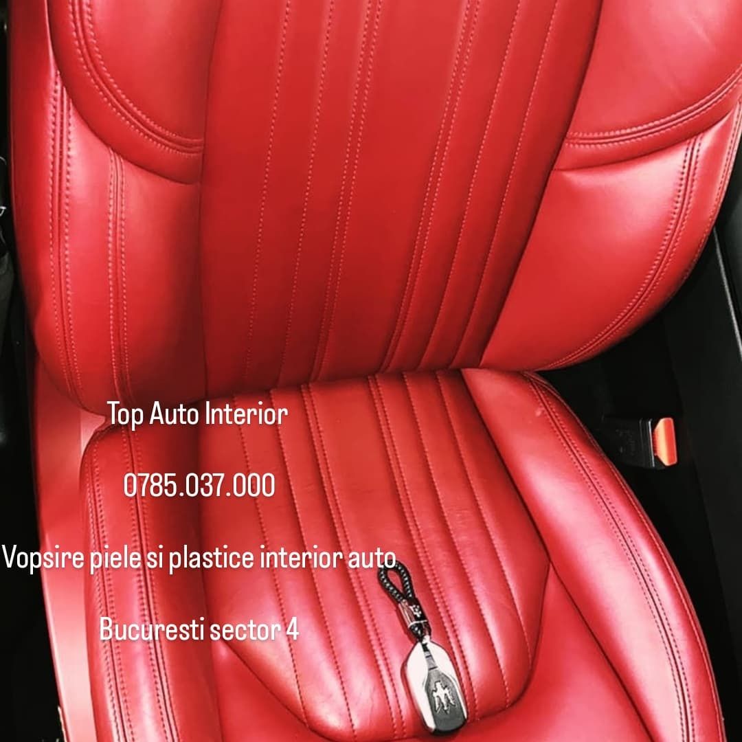 Vopsire Piele Scaune Auto Vopsim Pielea Scaunelor Volane Plastice Auto