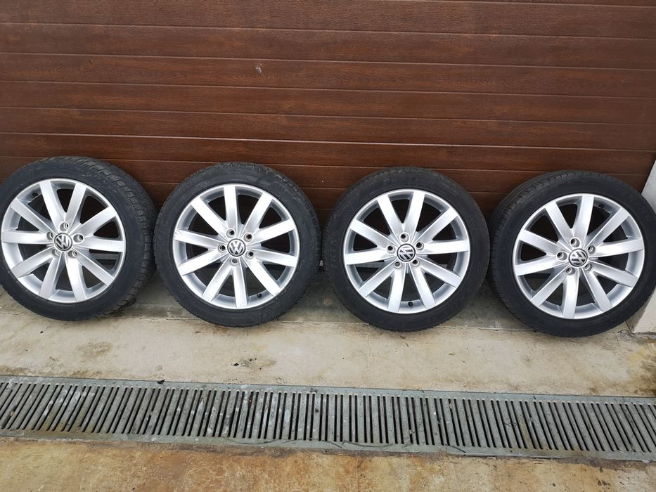 Jante vw golf 6, golf 7,passat, b6, b7, b8, touran, 5x112 R17