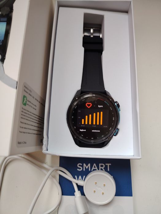 Smartwatch GPS (harta România offline instalată)