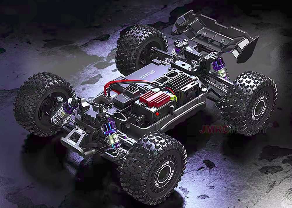 Offroad Stunt Basher MJX 16210 1:16, brushless, 70км\ч, Червен