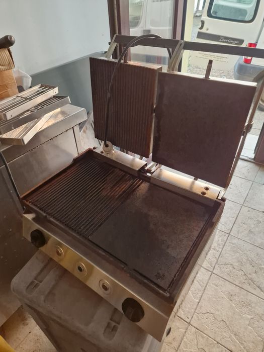 Toaster inox, grill stiat electric, rastel tavi
