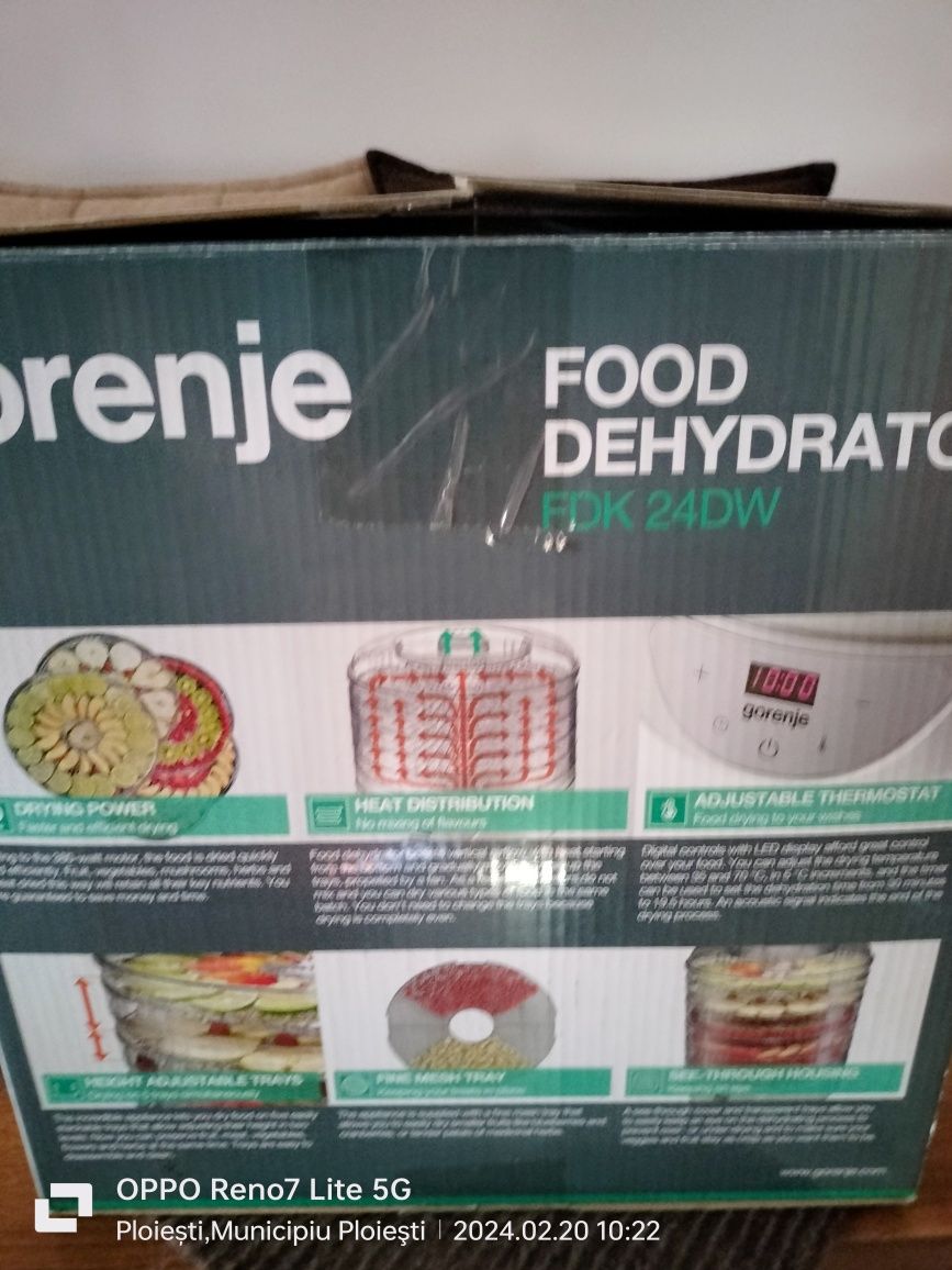 vând deshidrator Gorenje