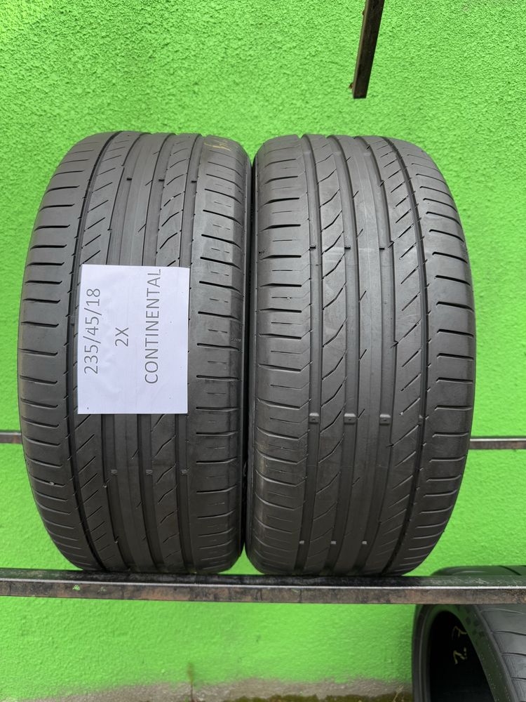 235/45/18 CONTINENTAL Profil 6.7mm profil  90%