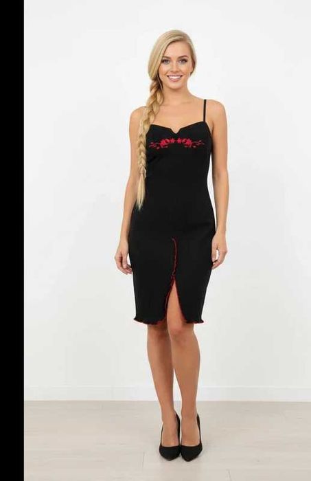 Rochie elegantă Bay Black – Mărimea 10, stil rafinat și sofisticat