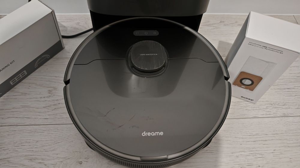 Robot de aspirare Dreame Bot Z10 Pro, aspirator si mop, 150W, 4000 Pa