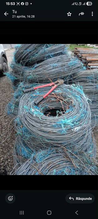 Sârma zincata de vanzare