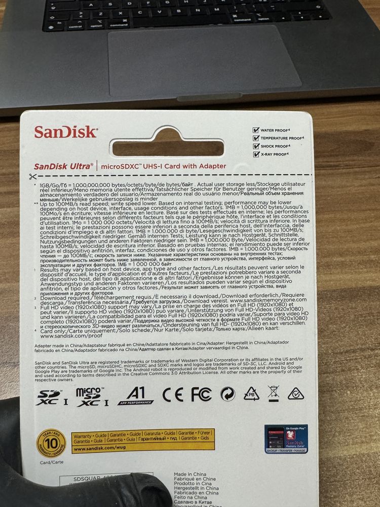 Card SanDisk Ultra / 400 Gb / Nou - Sigilat |