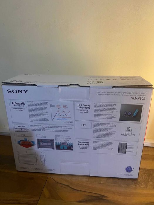 Sony Stereo Power Amplifier XM-N502 – използван, в оригинална опаковка