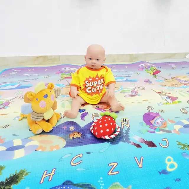 Развивающие коврики  для малышей. Двусторонние.