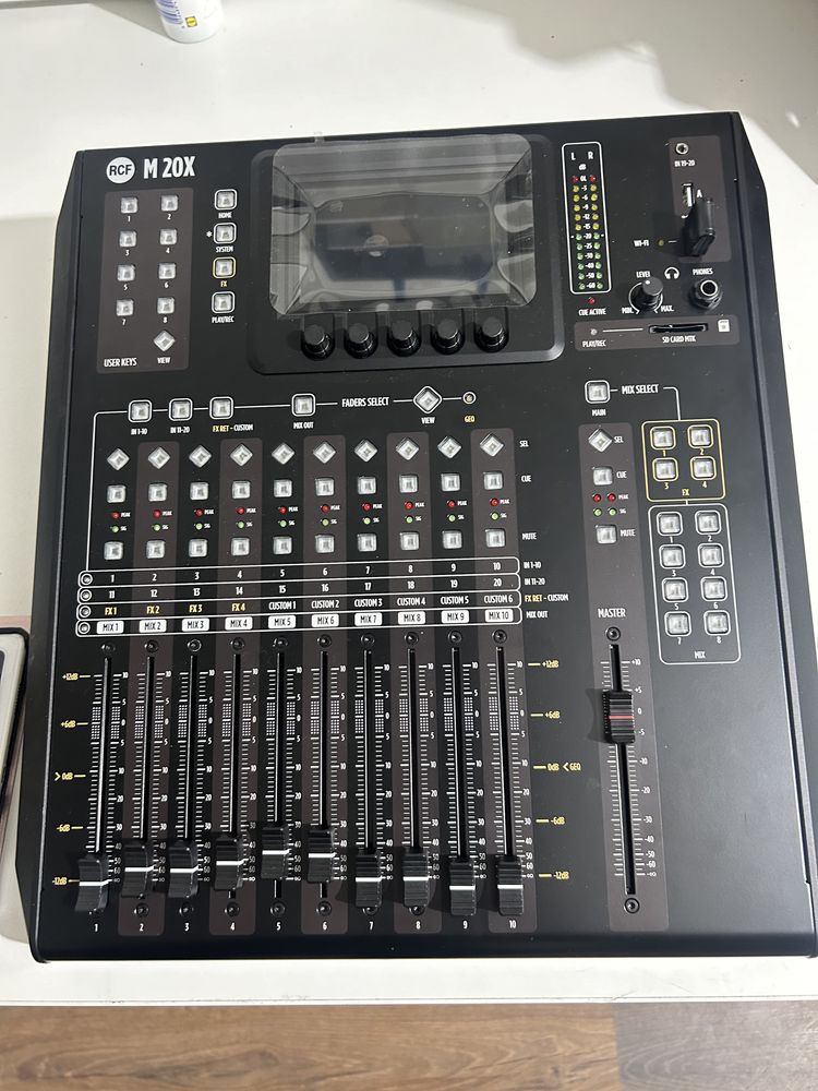 Vand mixer RCF M20 control wifi tableta