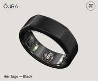 Oura Ring Gen 3 Heritage Black size 9