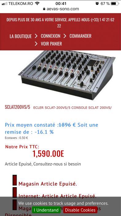 Tableta de mixaj/mixer audio Ecler Sclat nu Pioneer, Allen Heath, Rane