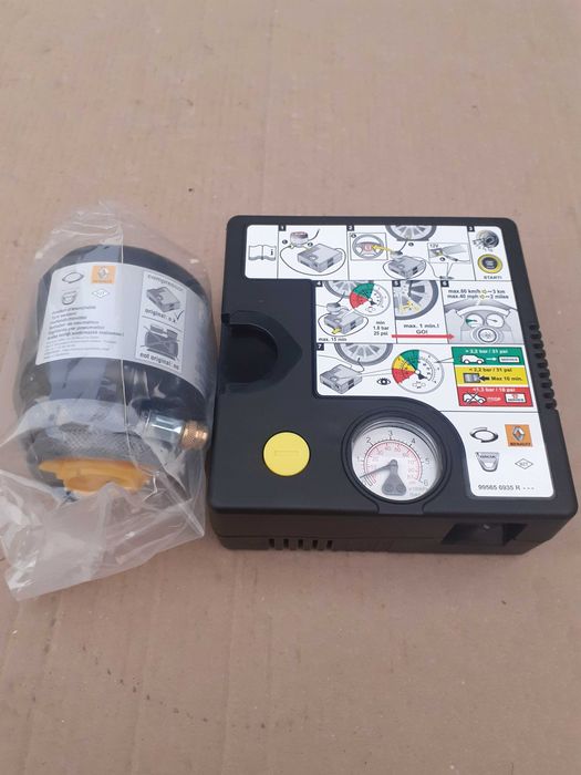 Compresor auto umflat roti,spuma kit reparatie pana pt. DACIA, RENAULT