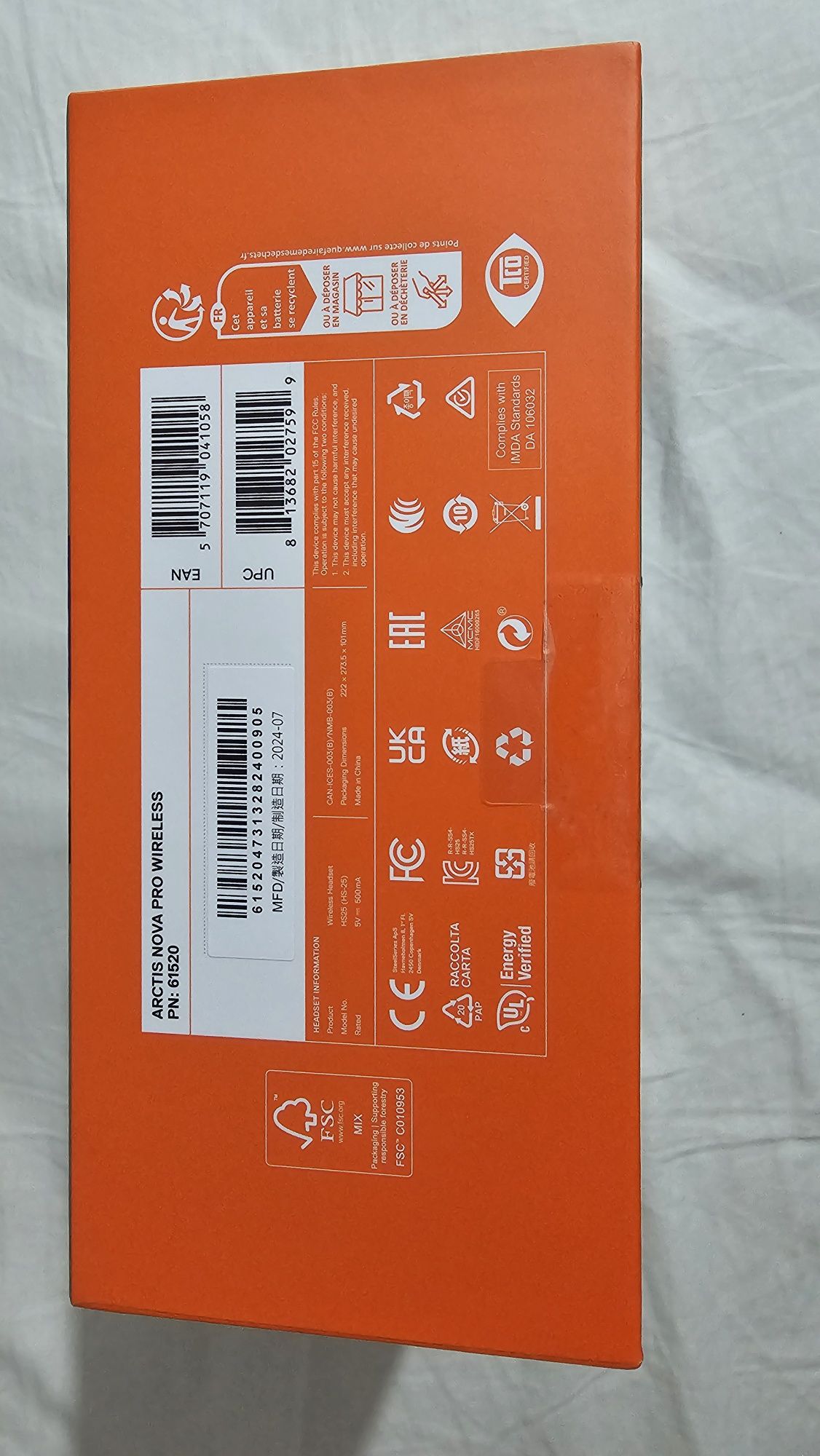 Casti/Headphones SteelSeries Artis Nova Pro Wireless - Nou, neutilizat