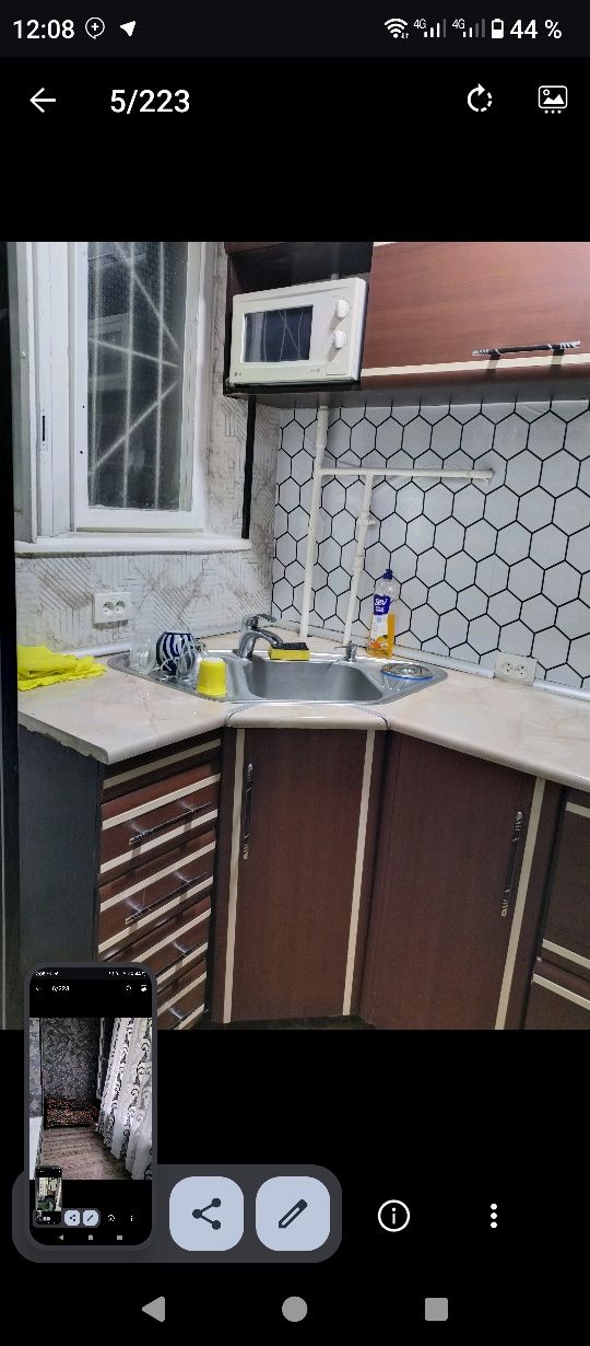 Сдается 1 комнатная квартира.