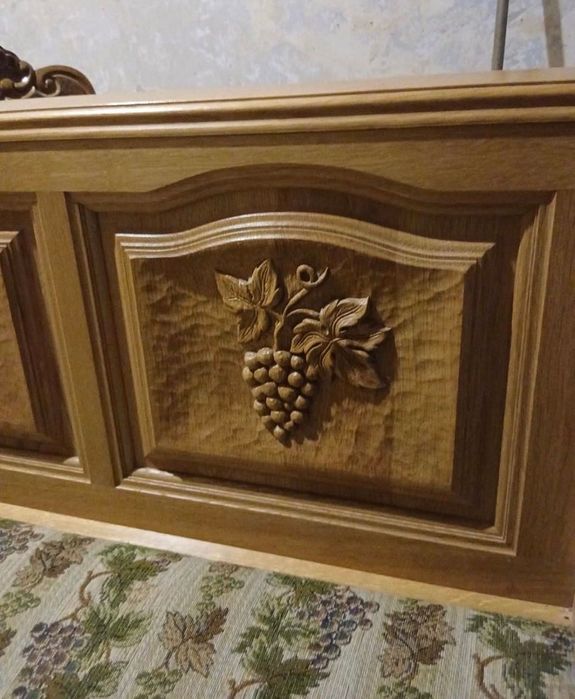 Colțar cu 3 Scaune lemn masiv