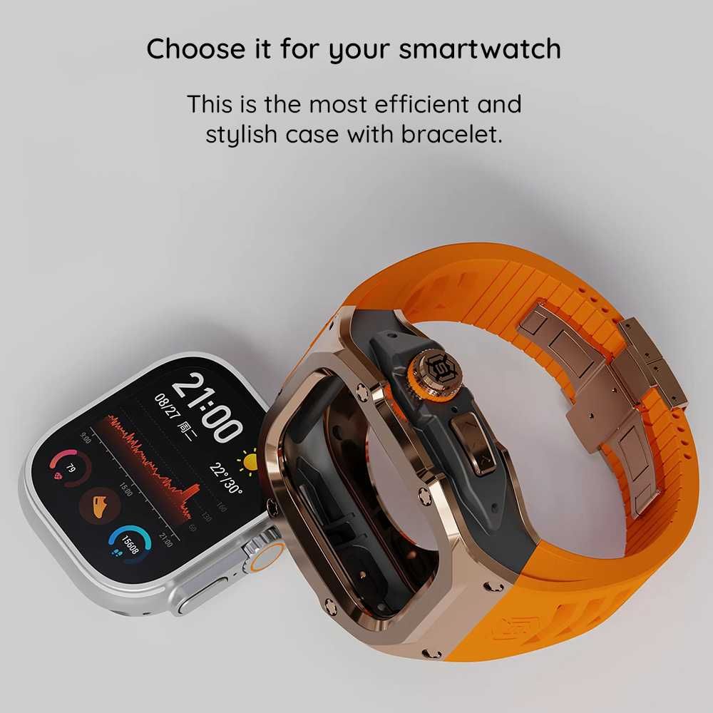 Husa antisoc full 360 waterproof APPLE Watch 7 8 9 45mm Ultra 49mm