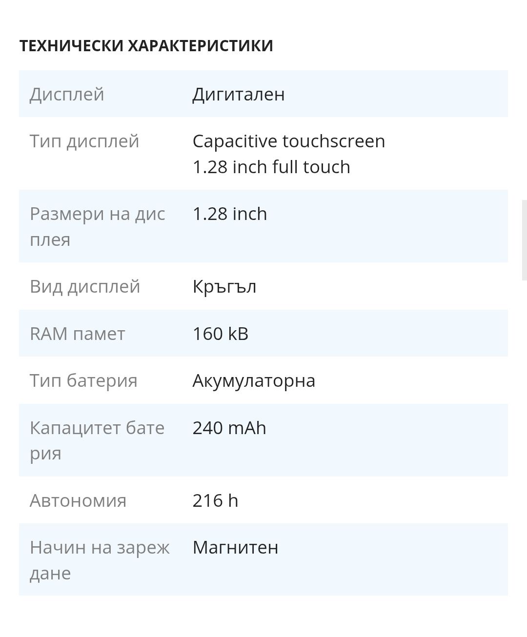 Смарт часовник iHunt използван, в добро състояние.