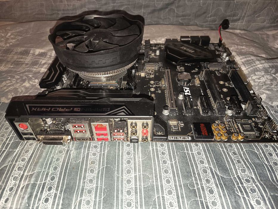 Kit gaming, MSI X470 Gaming PRO Max + Ryzen 3 3100/ i7 7700