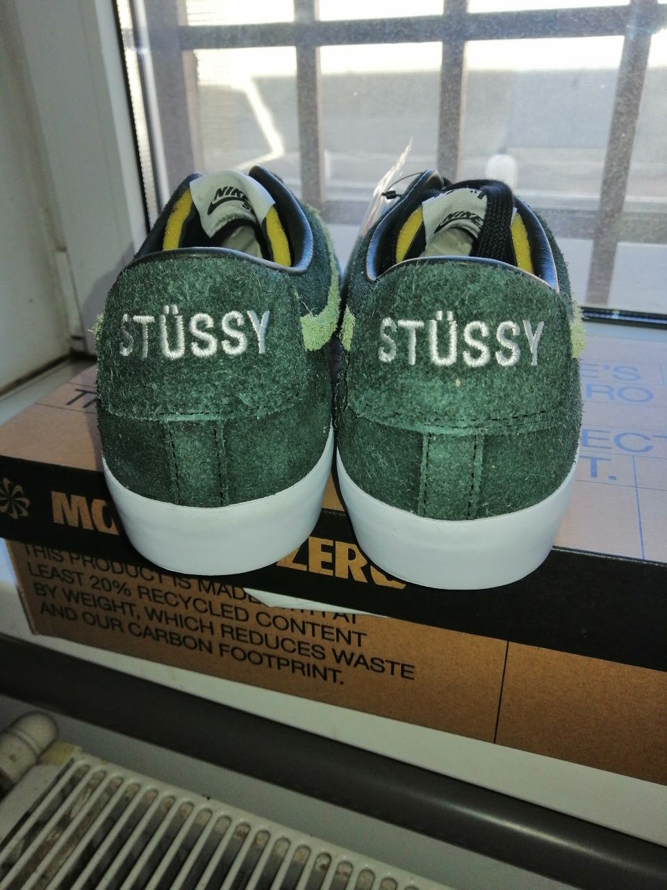 Nike SB Stussy Blazer Palm Green masura 45  31 cm