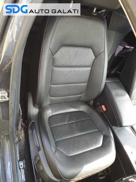 Interior Piele cu Incalzire Scaun Scaune Fata Stanga Dreapta si Bancheta cu Spatar VW Passat B6 Break Variant Combi 2005 - 2010
