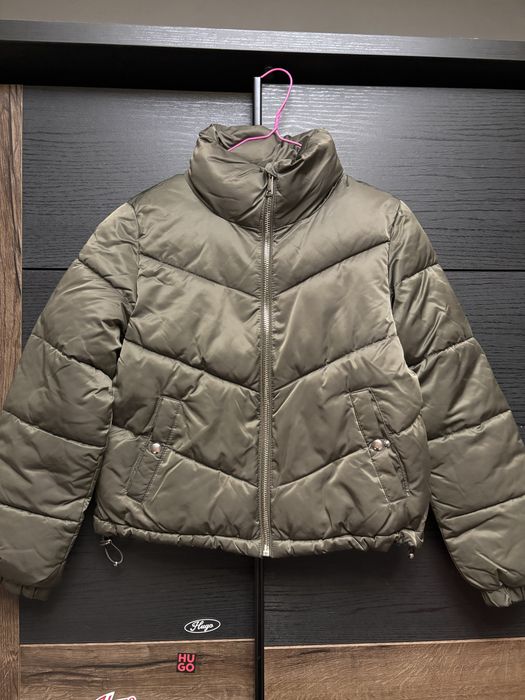 Зимно яке в красим зелен цвят