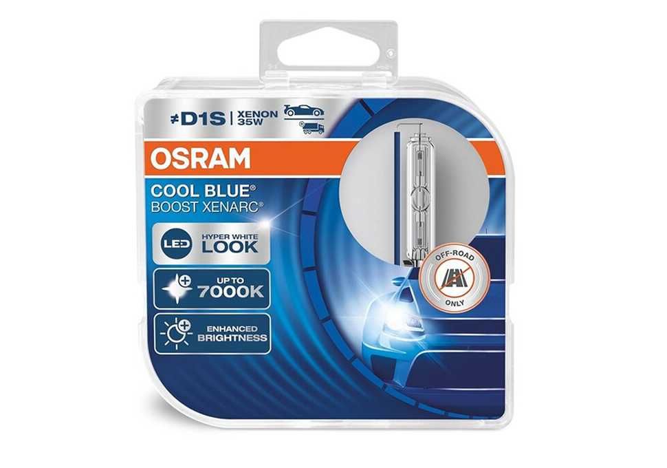 Ксенон крушки за предни фарове, OSRAM D1S Cool Blue Boost, 35W