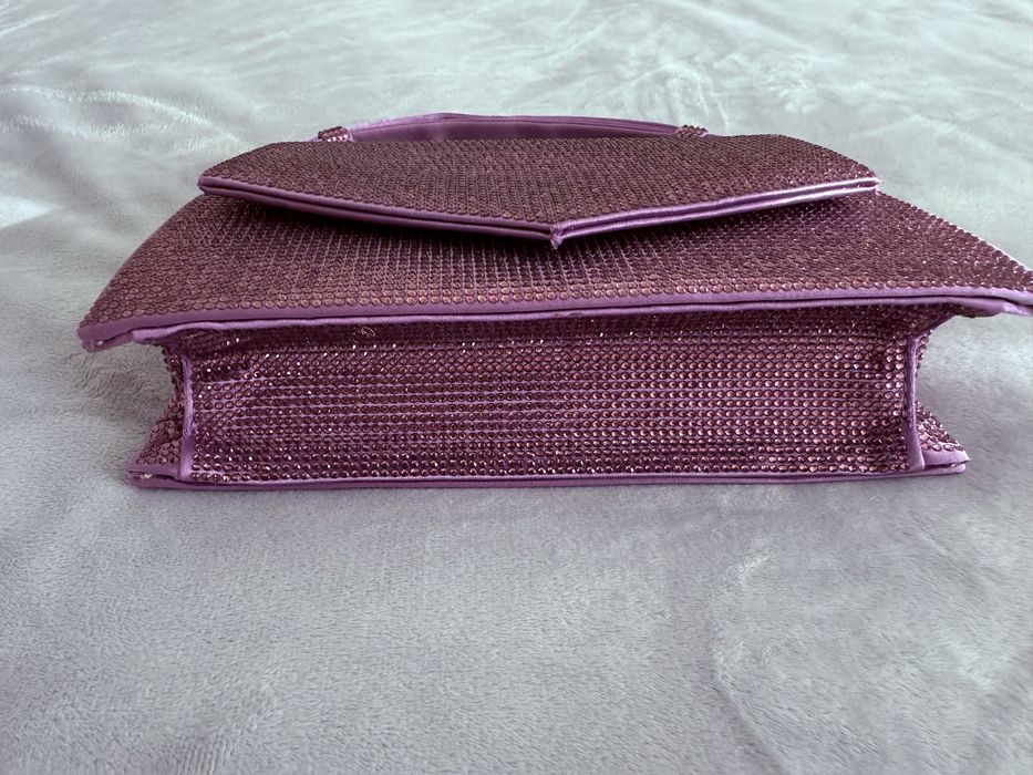 Чанта ZARA , малка , лилава