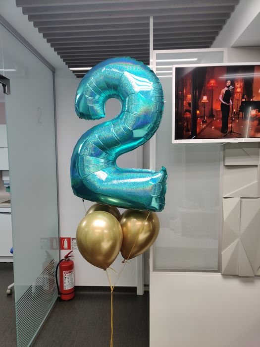 Baloane cu heliu aniversare