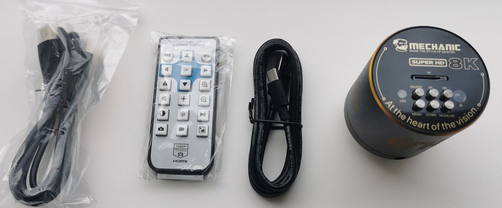 Microscop profesional cu camera Mechanic MOS-8K HDMI/USB-C