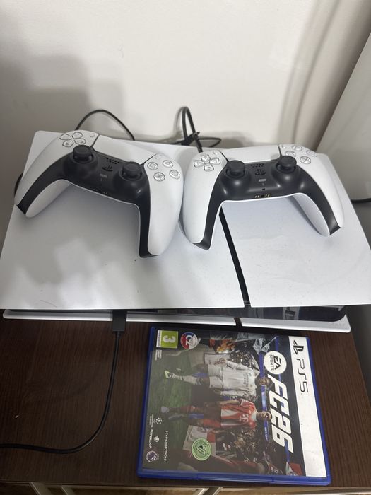 Vand ps 5, 2 controller, fifa 26