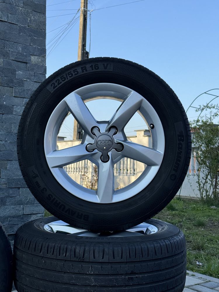 Jante 5x112 Audi A4 A6 225/55/16 Vara volkswagne Skoda Seat Mercedes