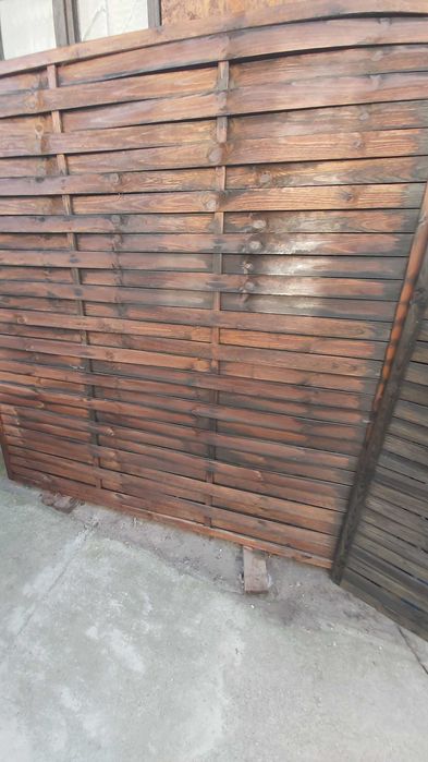 Panou gard pin  180x180   12 bucati ferchezuit