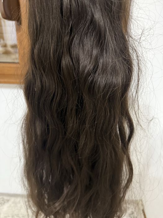 Славянска коса от един донор 66см 220гр не е боядисвана