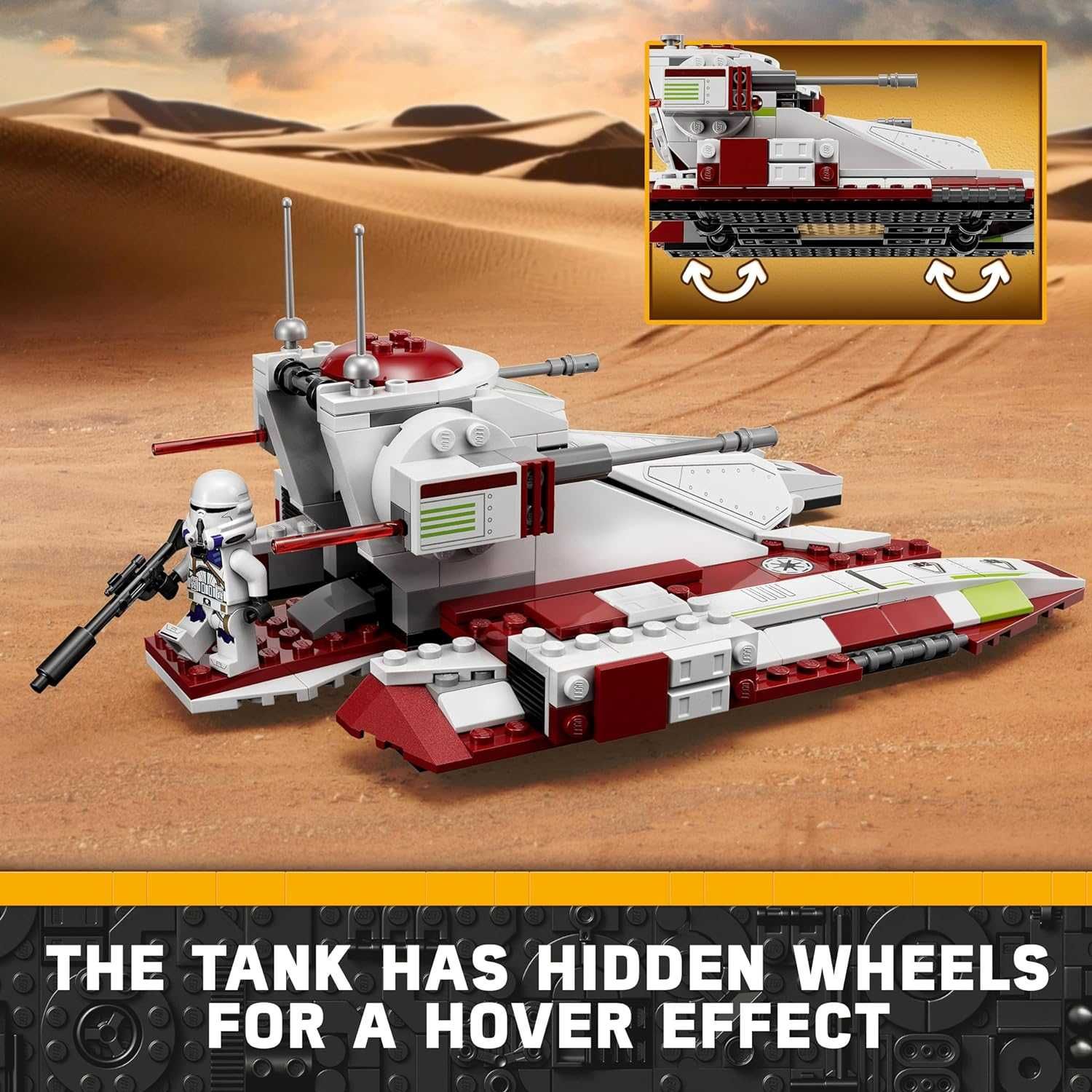 НОВО LEGO Star Wars 75342 - Republic Fighter Tank