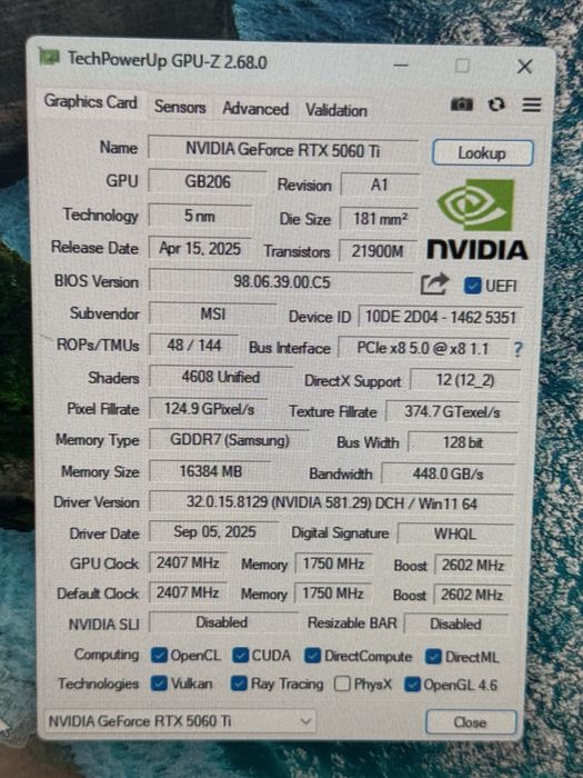 Sistem Desktop Gaming i5 14gen 32g d5 1tb nvme RTX5060Ti 16g