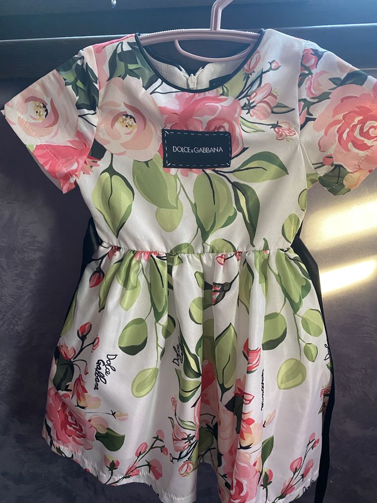 Рокля детска Dolce & Gabbana 3г